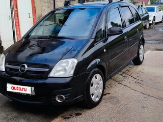 2007 Opel Meriva A Рестайлинг, чёрный, 330000 рублей, вид 2