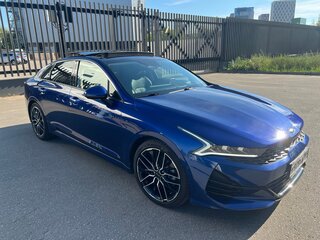 2020 Kia K5 III, синий, 2980000 рублей, вид 3