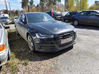 2012 Audi A6 IV (C7), чёрный, 1300000 рублей, вид 1