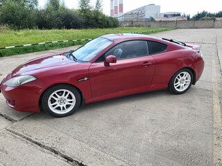 2008 Hyundai Coupe II (GK) Рестайлинг, красный, 600000 рублей, вид 5