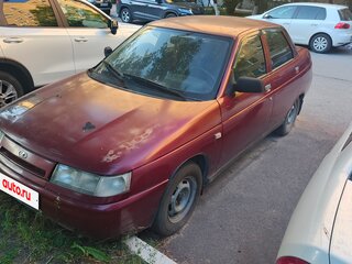2005 Lada (ВАЗ) 2110, красный, 100000 рублей, вид 2