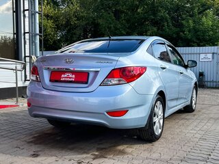 2011 Hyundai Solaris I, голубой, 799000 рублей, вид 3