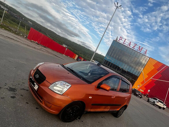 2006 Kia Picanto I, коричневый, 280000 рублей - вид 1