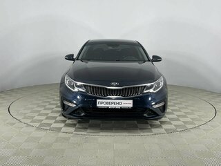 2018 Kia Optima IV Рестайлинг, синий, 1485000 рублей, вид 2