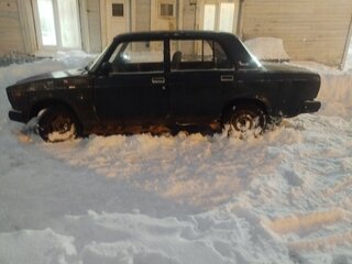 2007 Lada (ВАЗ) 2107, зелёный, 30000 рублей, вид 4