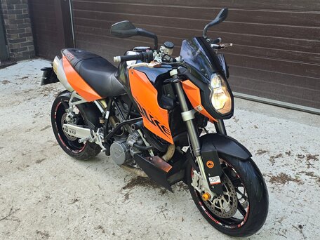 2007 KTM 990 Super Duke, оранжевый, 450000 рублей, вид 5