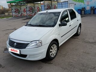 2011 Renault Logan I Рестайлинг, белый, 430000 рублей, вид 1