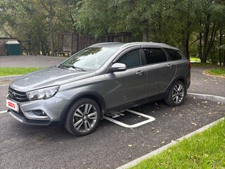 2019 Lada (ВАЗ) Vesta SW Cross I, серый, 1200000 рублей, вид 4