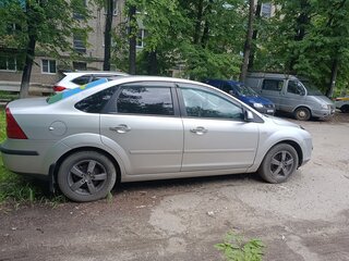 2007 Ford Focus II, серебристый, 410000 рублей, вид 3