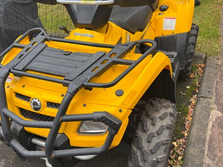 2005 BRP Can-Am Outlander 400, жёлтый, 650000 рублей, вид 4