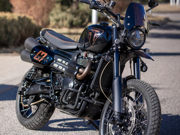 2019 Triumph Scrambler, чёрный, 1450000 рублей - вид 3