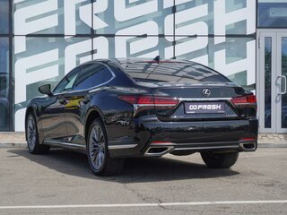2018 Lexus LS 500 V, чёрный, 6099000 рублей, вид 3