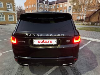 2021 Land Rover Range Rover Sport MHEV II Рестайлинг, чёрный, 6900000 рублей, вид 5