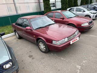 1991 Mazda 626 III (GD), красный, 140000 рублей, вид 5