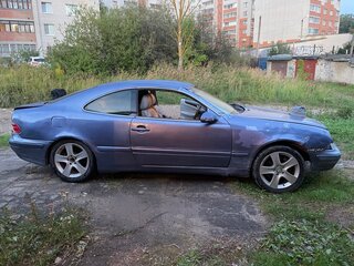 2000 Mercedes-Benz CLK-Класс 200 Sequentronic I (W208), фиолетовый, 88000 рублей, вид 2