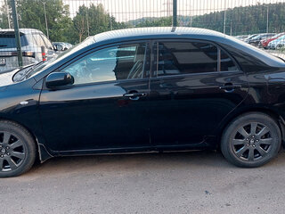 2008 Toyota Corolla X (E140, E150), чёрный, 700000 рублей, вид 5