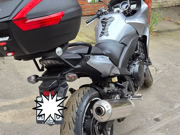 2011 Honda CBF 1000, серый, 710000 рублей - вид 9