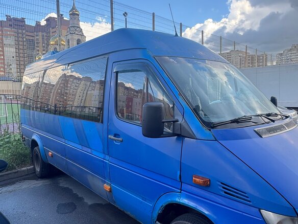 2007 Mercedes-Benz Sprinter Classic, синий, 1000000 рублей - вид 11