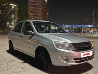 2013 Lada (ВАЗ) Granta I, серебристый, 395000 рублей, вид 3