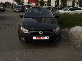 2017 Volkswagen Polo V Рестайлинг, серый, 555555 рублей, вид 2