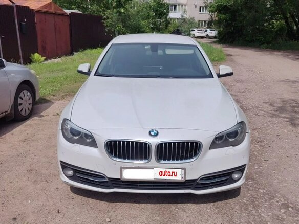 2015 BMW 5 серии 520d VI (F10/F11/F07) Рестайлинг, белый