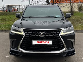 2016 Lexus LX 570 III Рестайлинг 2, чёрный, 6590000 рублей, вид 1