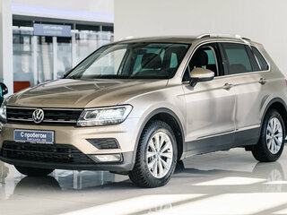 2018 Volkswagen Tiguan II, бежевый, 2580000 рублей, вид 1