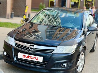 2007 Opel Astra H Рестайлинг, чёрный, 320000 рублей, вид 2