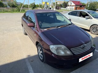 2003 Toyota Corolla IX (E120, E130), красный, 330000 рублей, вид 3