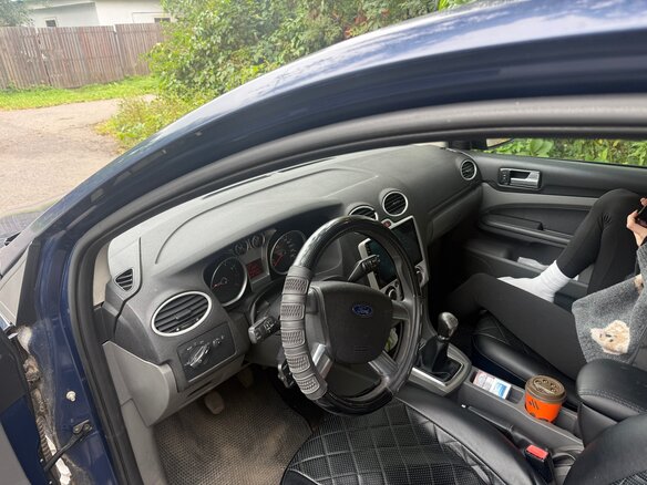 2009 Ford Focus II Рестайлинг, синий, 310000 рублей - вид 5