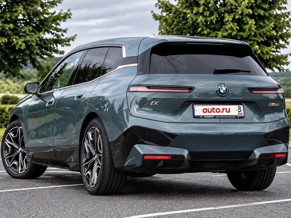 2022 BMW iX M60 I (I20), синий, 8690000 рублей - вид 6