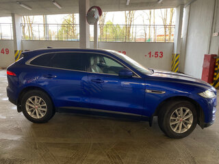 2019 Jaguar F-Pace I, синий, 2590000 рублей, вид 4