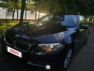 2014 BMW 5 серии 520i VI (F10/F11/F07) Рестайлинг, синий, 1270000 рублей, вид 5