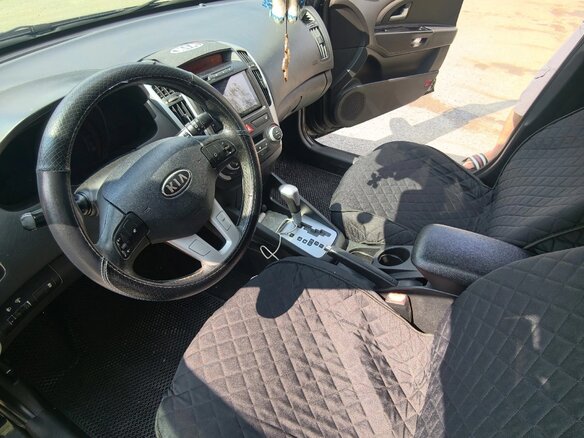 2011 Kia Ceed I Рестайлинг, чёрный, 810000 рублей - вид 5