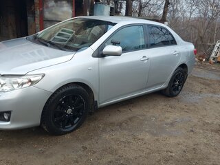 2008 Toyota Corolla X (E140, E150), серебристый, 1100000 рублей, вид 2