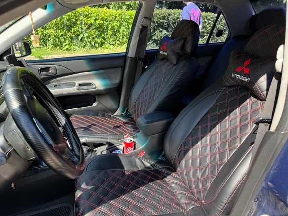 2004 Mitsubishi Lancer IX, синий, 320000 рублей - вид 11