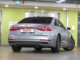 2023 Audi A8 Long 50 TDI IV (D5) Рестайлинг, серебристый, 9261658 рублей, вид 4