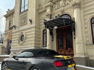 2018 Ford Mustang VI Рестайлинг, серый, 2320000 рублей, вид 3