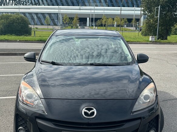 2012 Mazda 3 II (BL) Рестайлинг, чёрный - вид 2