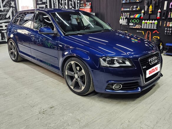 2012 Audi A3 II (8P) Рестайлинг 2, синий, 980000 рублей - вид 20