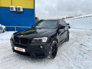 2012 BMW X3 20d xDrive II (F25), чёрный, 2100000 рублей, вид 3