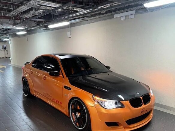 2005 BMW M5 IV (E60/E61), оранжевый, 4000000 рублей - вид 6