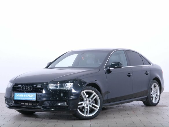 2012 Audi A4 IV (B8) Рестайлинг, чёрный, 1819000 рублей - вид 2