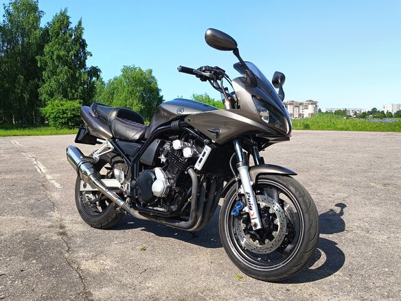 2003 Yamaha FZS600 Fazer, коричневый, 370000 рублей