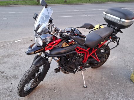 2014 Triumph Tiger 800, красный, 600000 рублей, вид 1