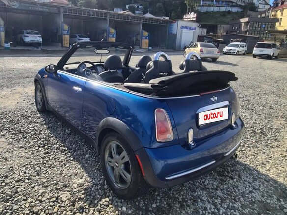 2005 Mini Cabrio Cooper I, синий, 780000 рублей - вид 10