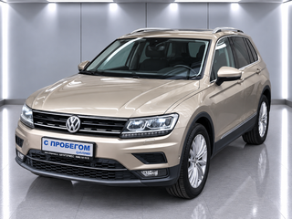 2018 Volkswagen Tiguan II, бежевый, 2150000 рублей, вид 1