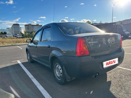 2009 Renault Logan I, серый, 320000 рублей, вид 3