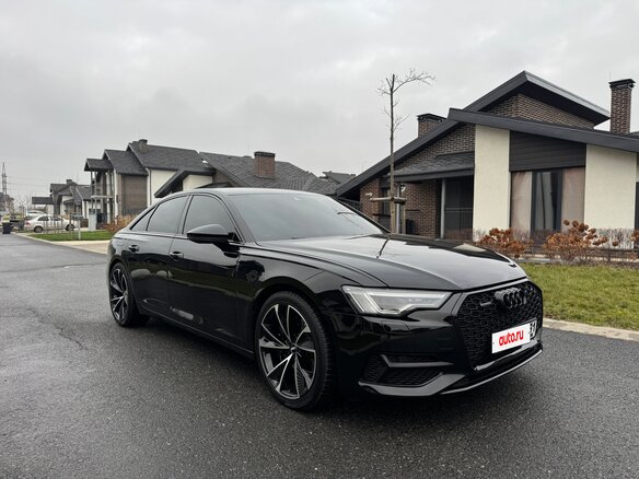 2021 Audi A6 45 TFSI V (C8), чёрный, 4500000 рублей