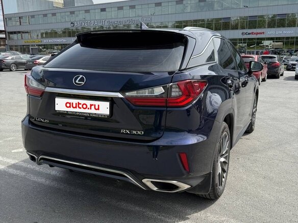 2019 Lexus RX 300 IV, синий, 3950000 рублей - вид 5